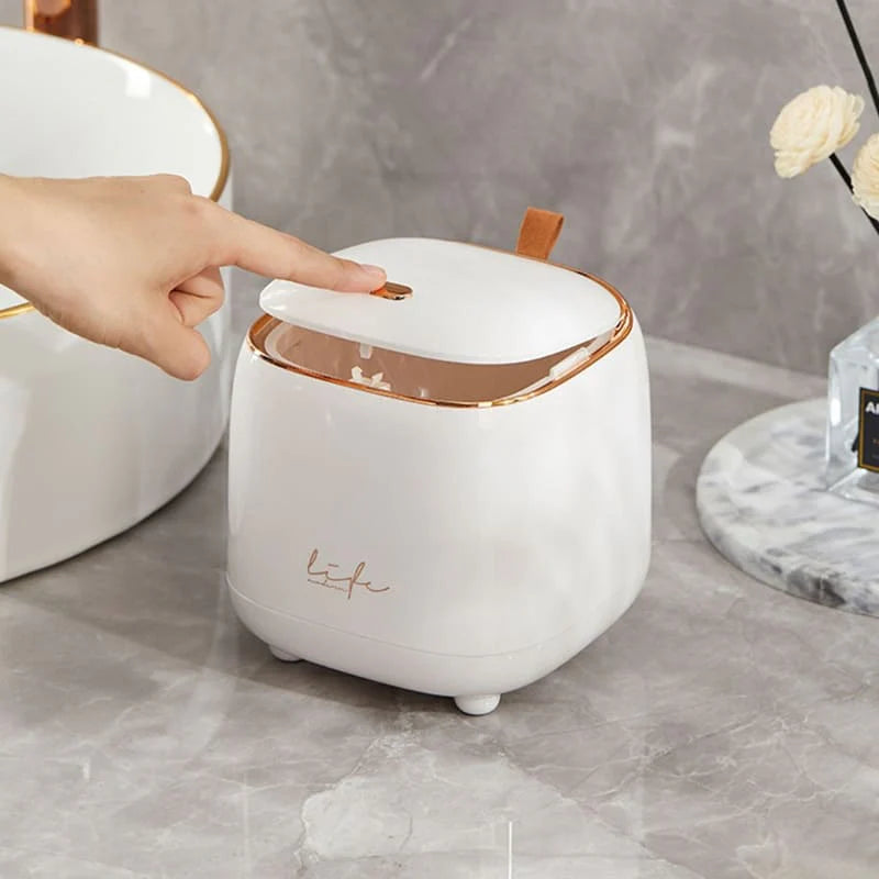 Luxury Decorative Table Trash Bin Lattea