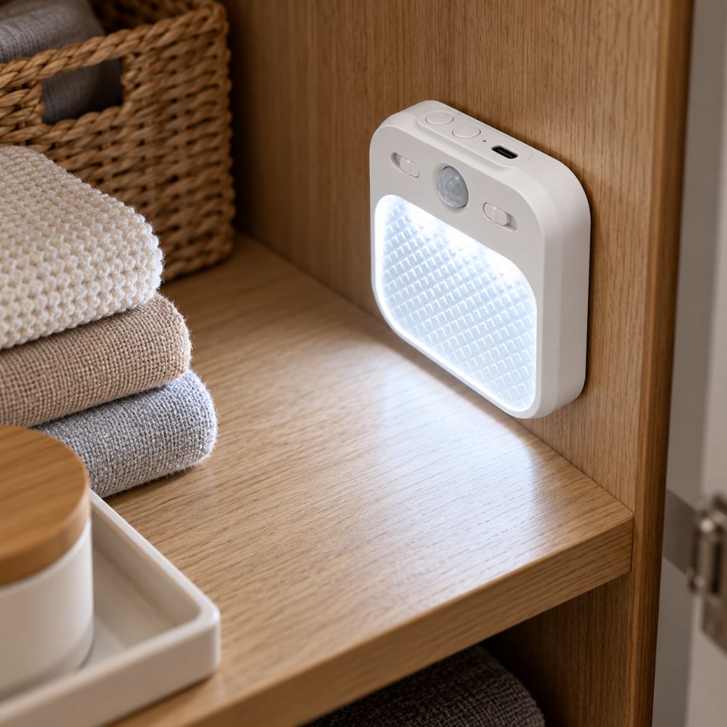 Magnetic Rechargeable LED Night Light with Motion Sensor