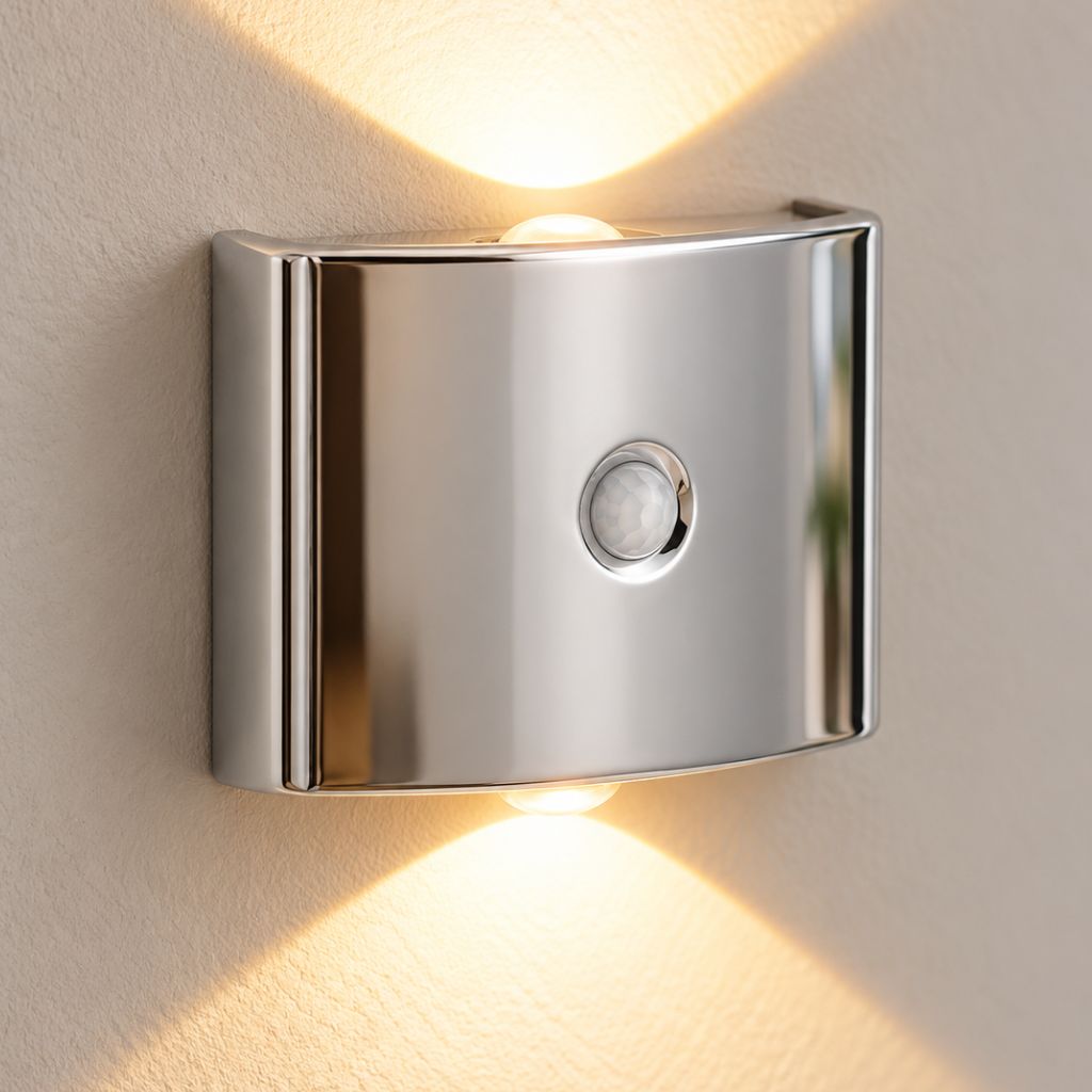 Set Of 2 Magnetic Rechargeable LED Wall Light with Motion Sensor