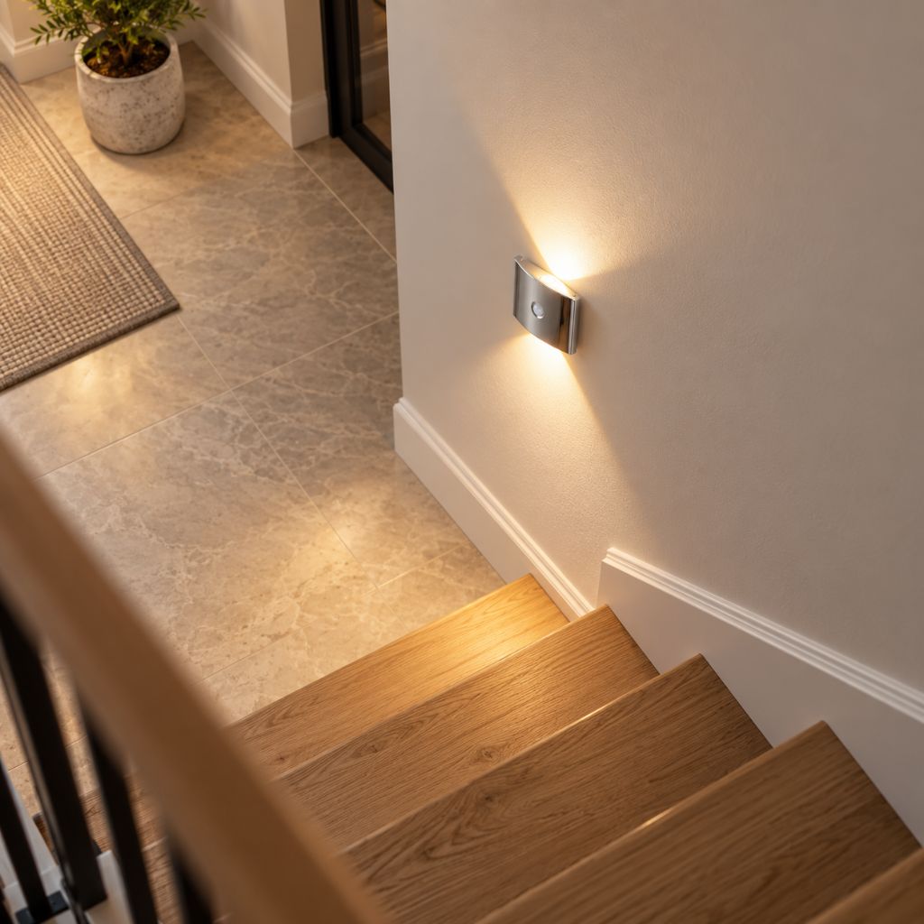 Set Of 2 Magnetic Rechargeable LED Wall Light with Motion Sensor