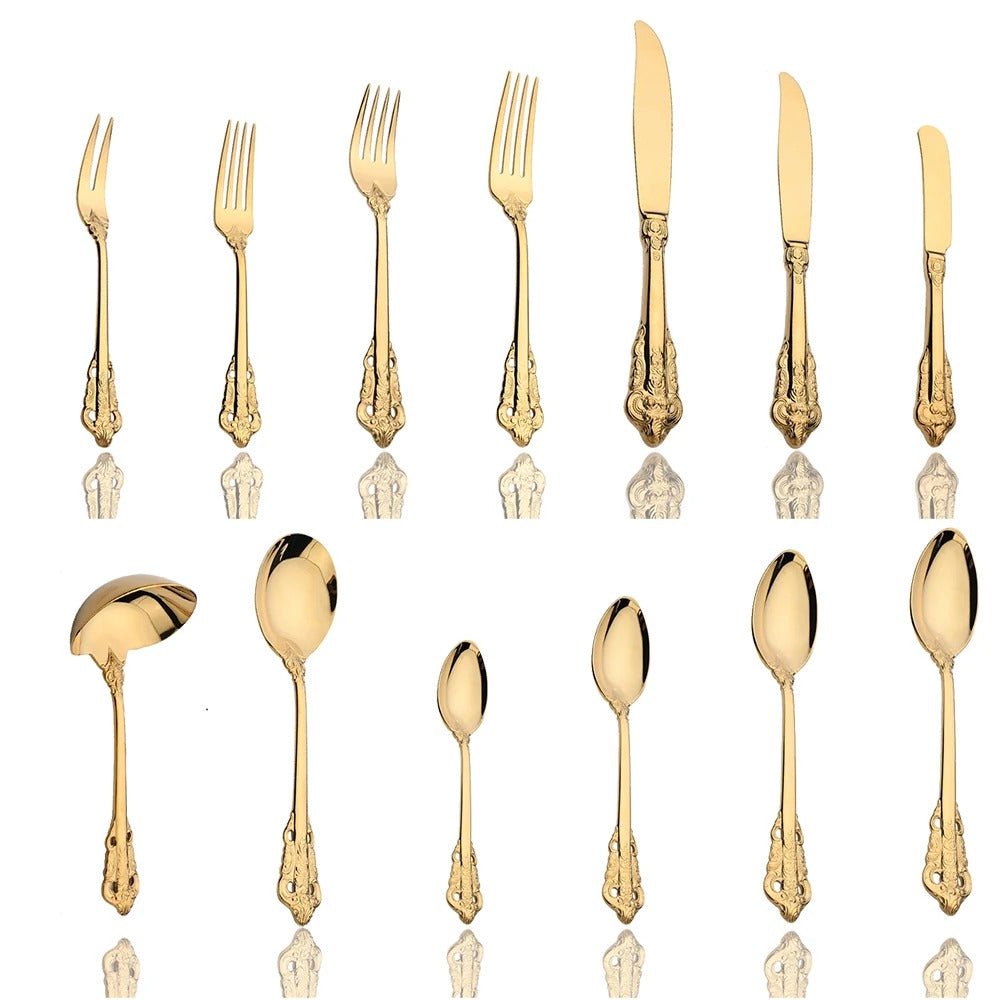 British-Inspired Cutlery Set – Timeless Elegance for Daily Dining