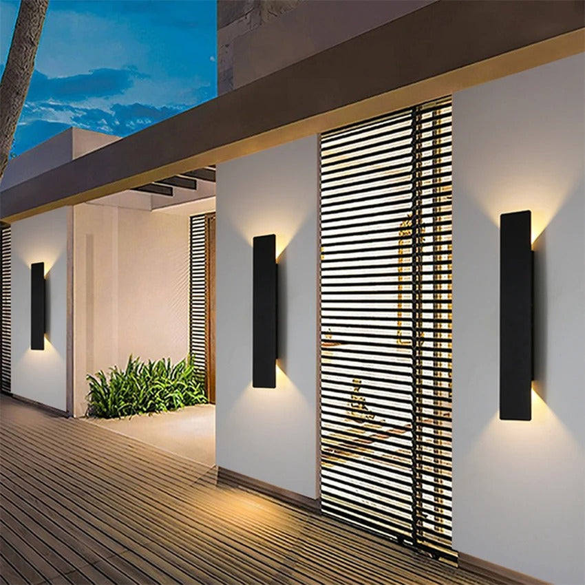 RainGuard Weatherproof LED Wall Lights - Outdoor Style and Durability