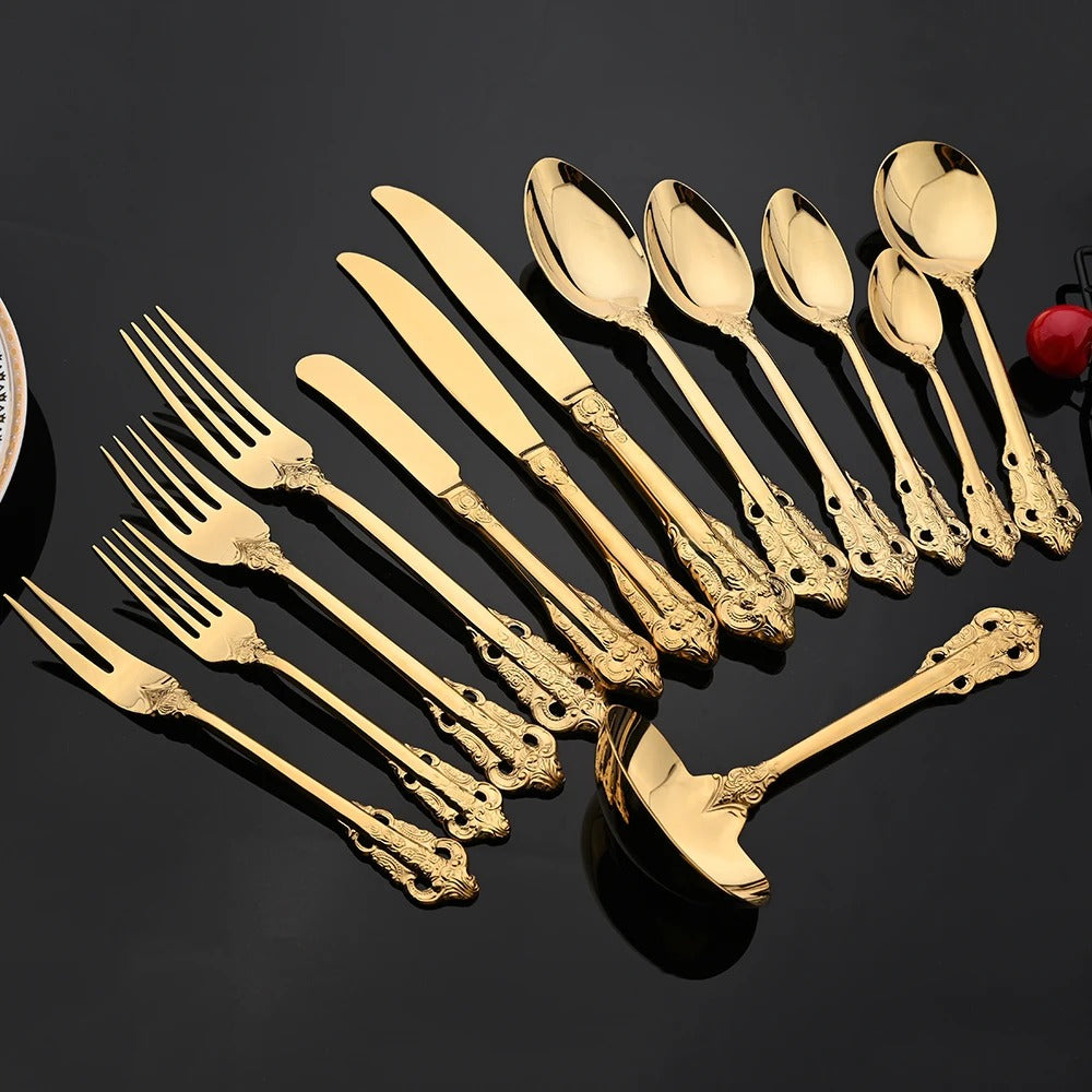 British-Inspired Cutlery Set – Timeless Elegance for Daily Dining