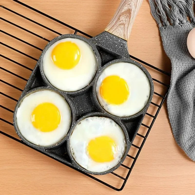 4-Cup Nonstick Egg Frying Pan – Stone Coating