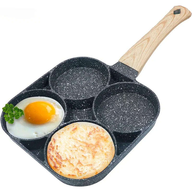 4-Cup Nonstick Egg Frying Pan – Stone Coating