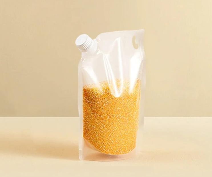 grain storage bags, moisture-proof bags, insect-proof storage, food storage bags, reusable PE bags, transparent storage bags, rice storage bags, bean storage, pantry organizer bags, dry goods storage