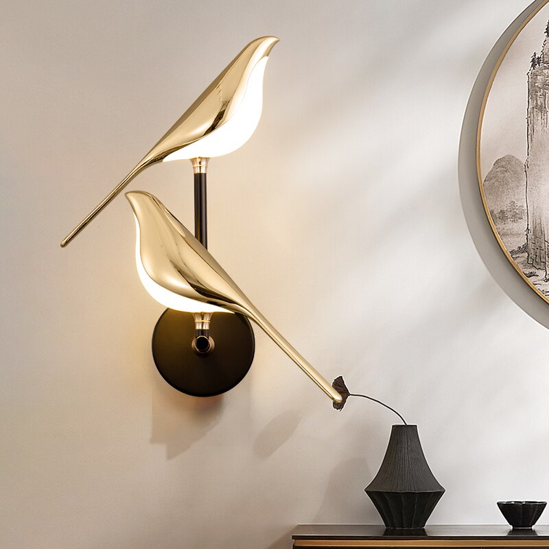 Bird-Inspired LED Wall Sconce