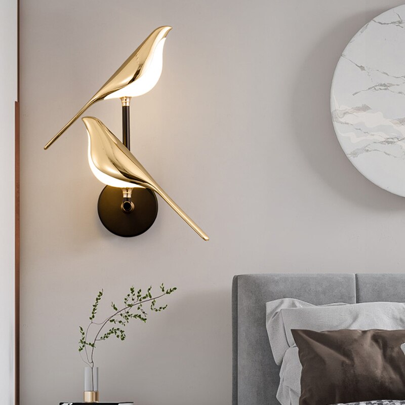 Bird-Inspired LED Wall Sconce