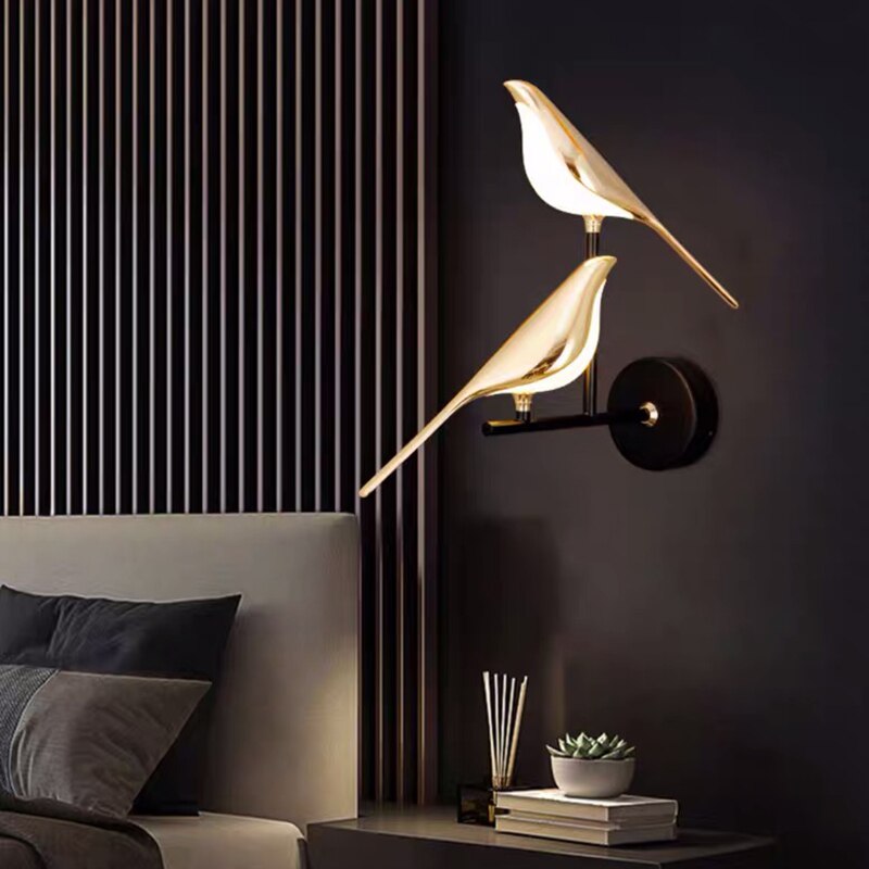 Bird-Inspired LED Wall Sconce