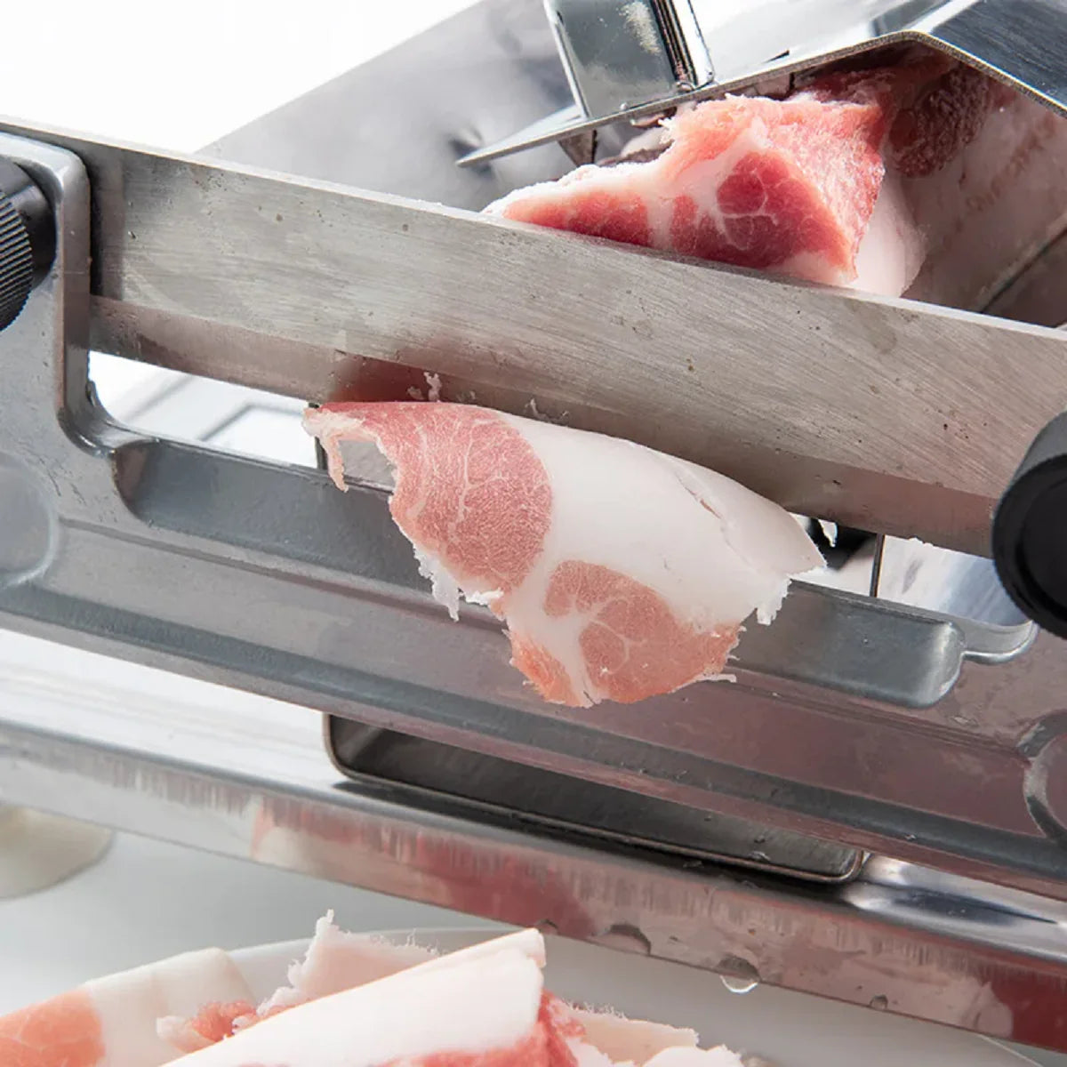 Manual Frozen Meat Slicer – Stainless Steel Precise Cuts