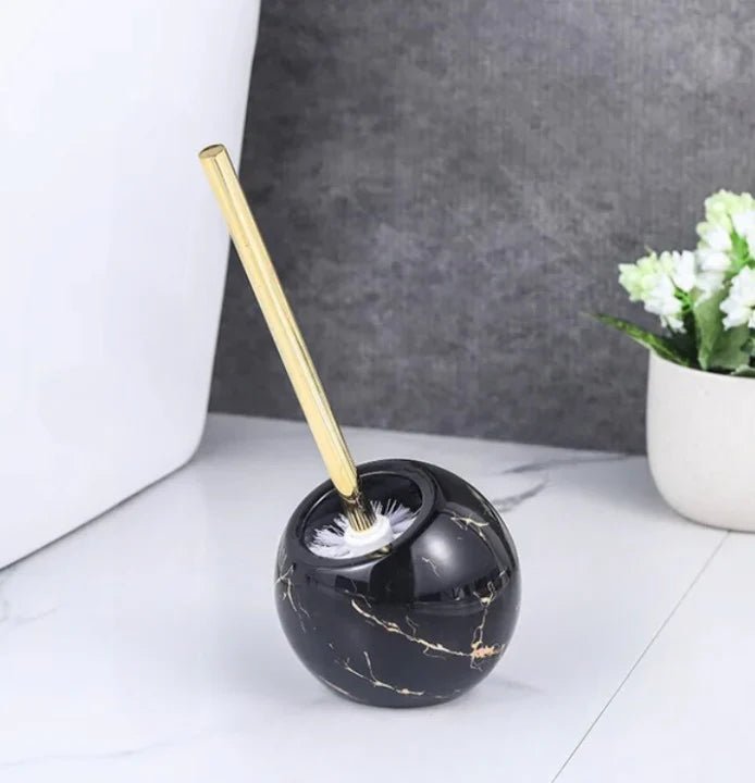 Marble Toilet Brush and Holder - Lattea Global