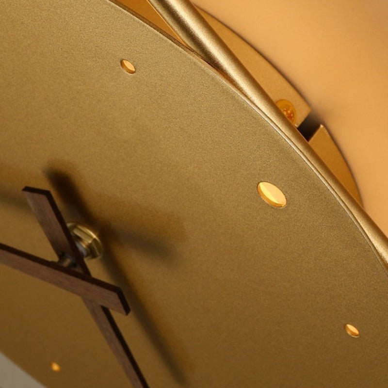 Metal Frame Wall Clock with LED Backlight - Lattea Global