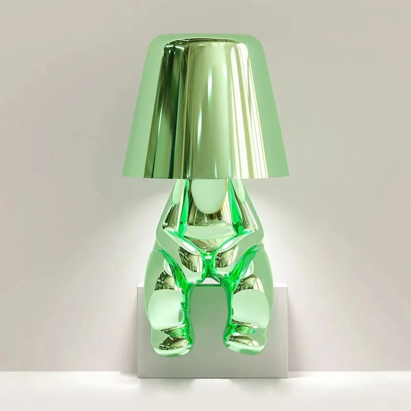 Metallic Figurine Table Lamp - Lattea Global