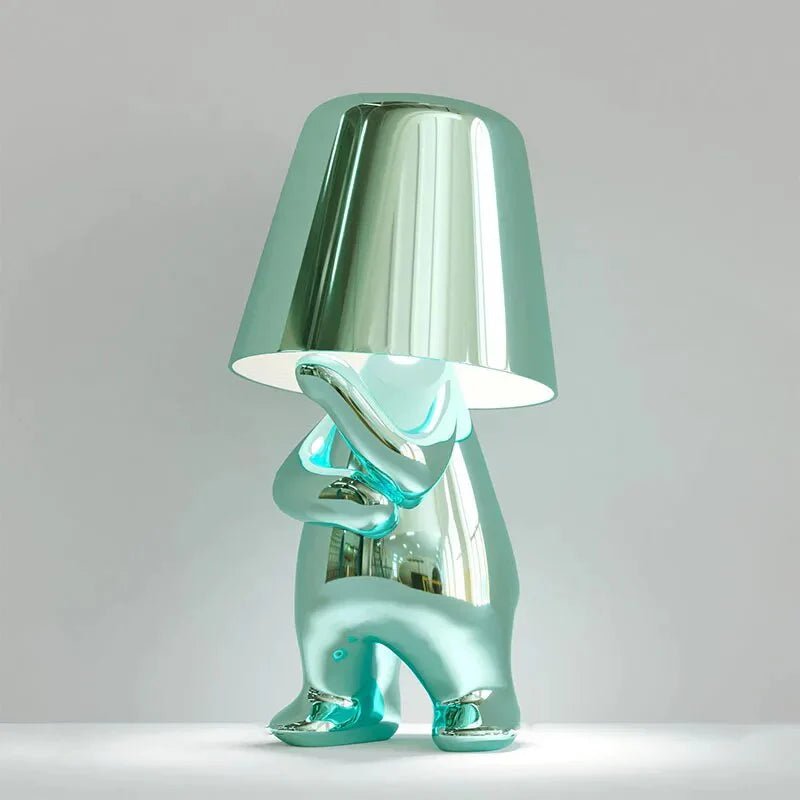 Metallic Figurine Table Lamp - Lattea Global