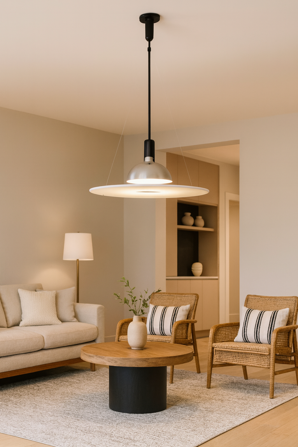 Mid Century Modern Pendant Lighting - Italian Style