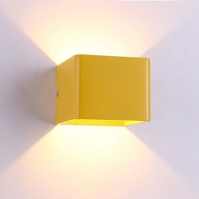 Mini Square Up Down LED Wall Sconce - Lattea Global