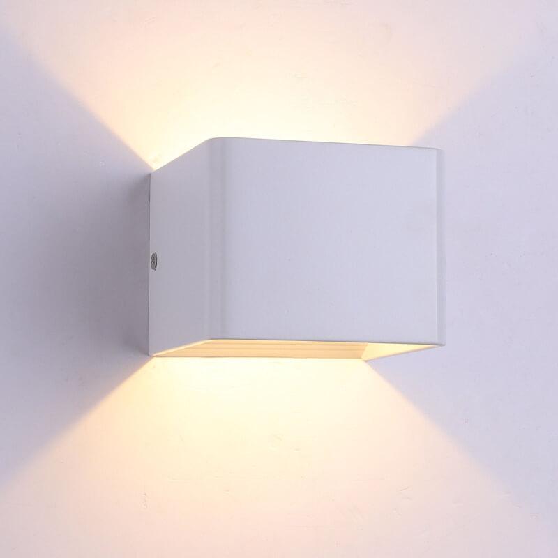 Mini Square Up Down LED Wall Sconce - Lattea Global