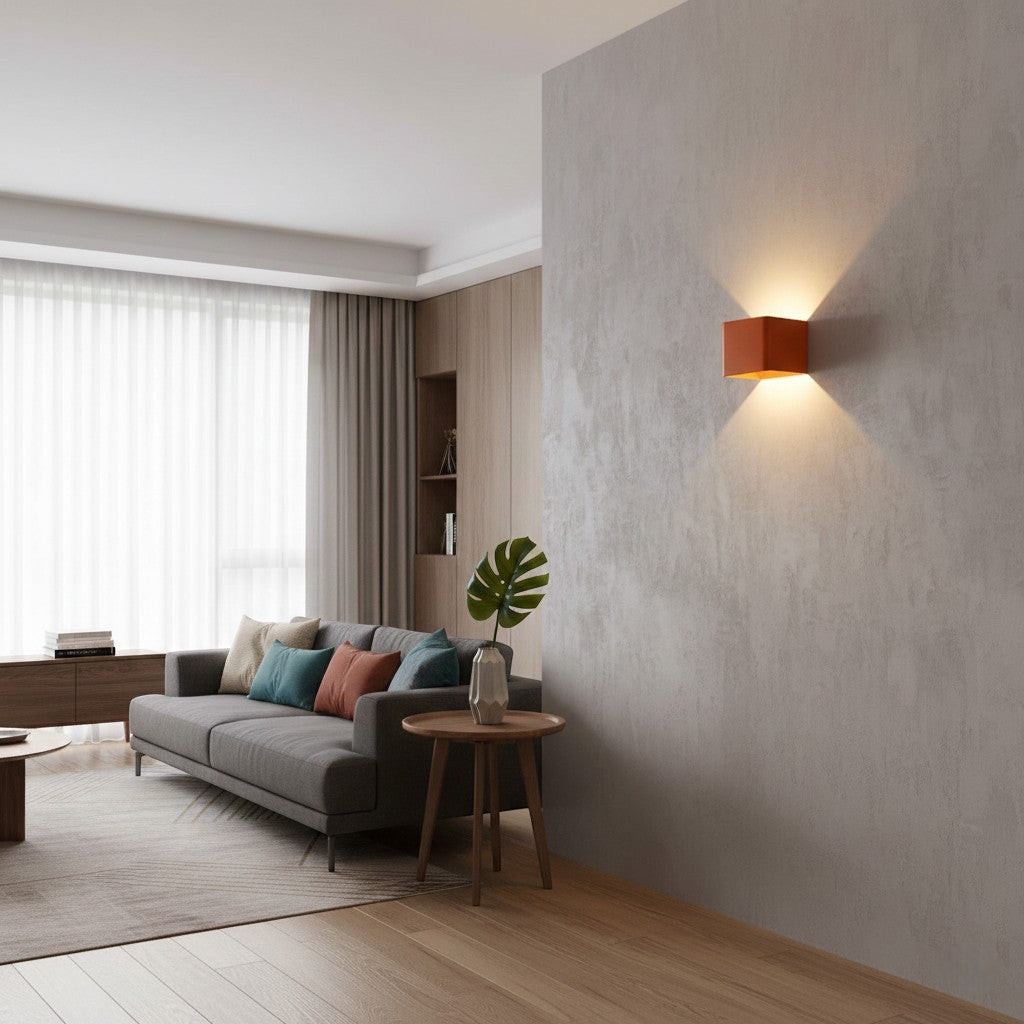 Mini Square Up Down LED Wall Sconce