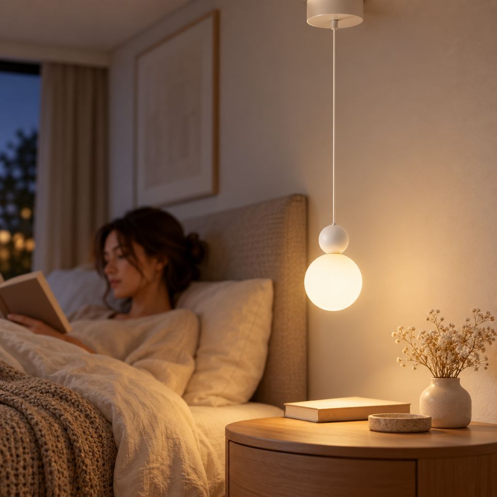 Minimalist Nordic Globe Pendant Light