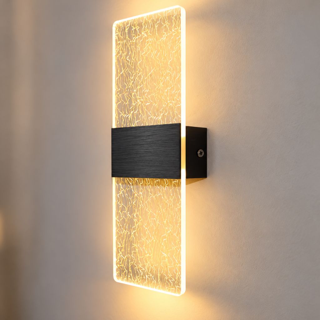 Modern Acrylic LED Wall Light with Touch On/Off Switch 6W