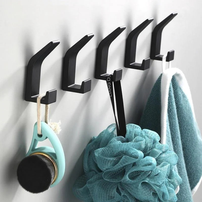 Modern Aluminum Wall Hooks for Bathroom