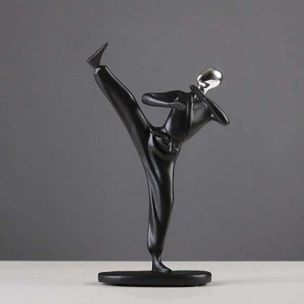 Modern Athletic Handcrafted Sports Sculpture