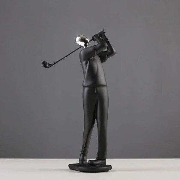 Modern Athletic Handcrafted Sports Sculpture