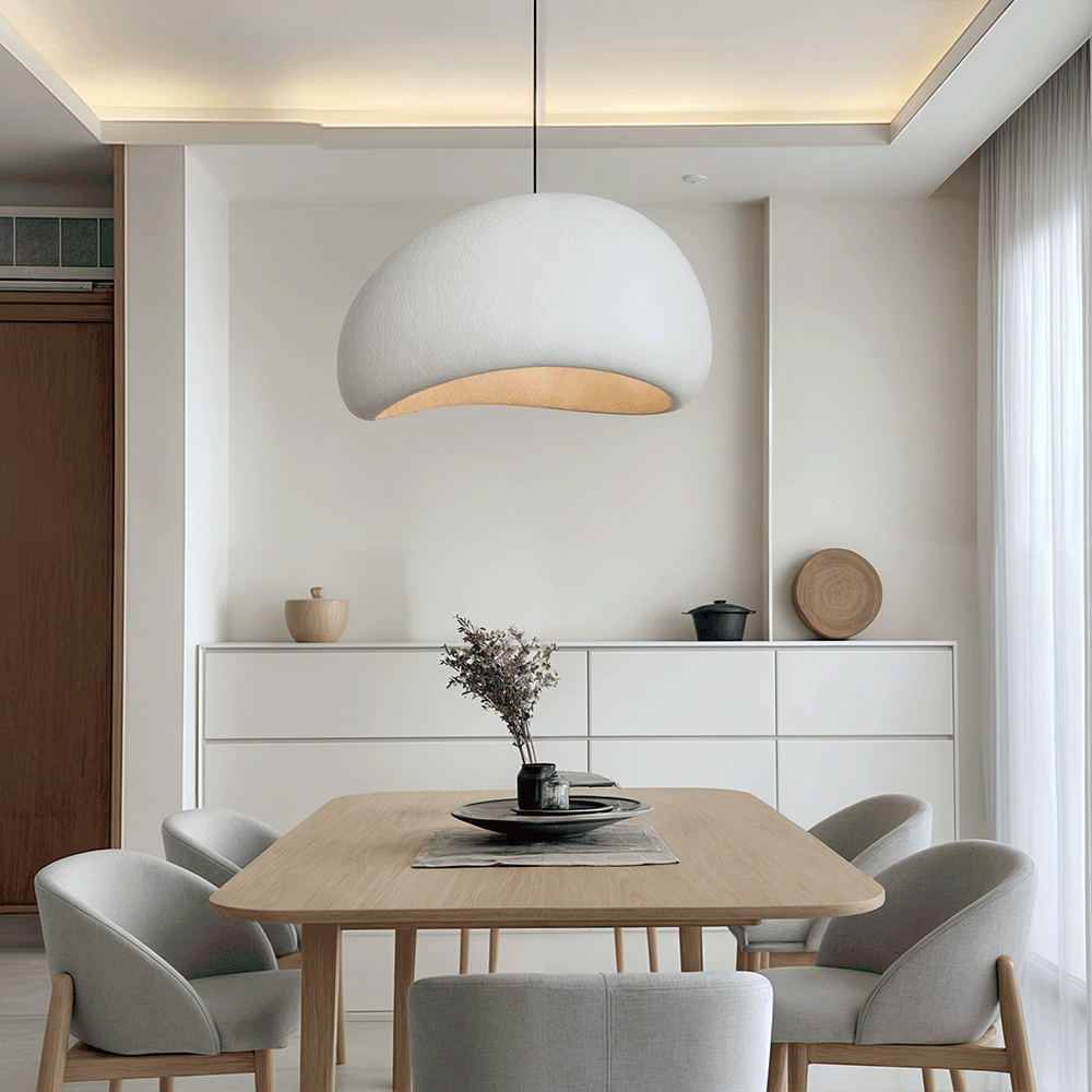 Modern Boho Wabi Sabi Resin Chandelier - Lattea Global