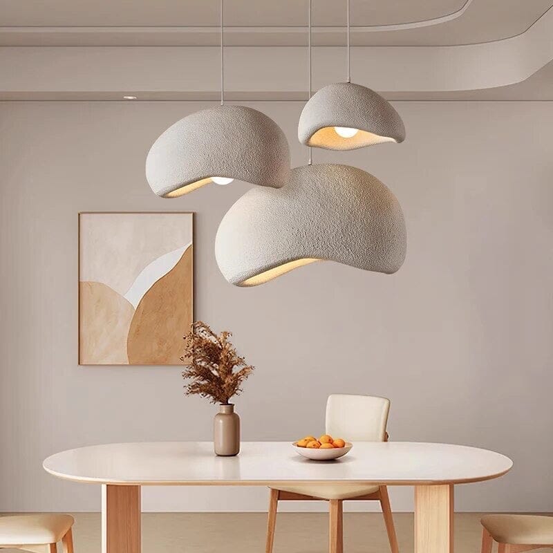 Modern Boho Wabi Sabi Resin Chandelier - Lattea Global
