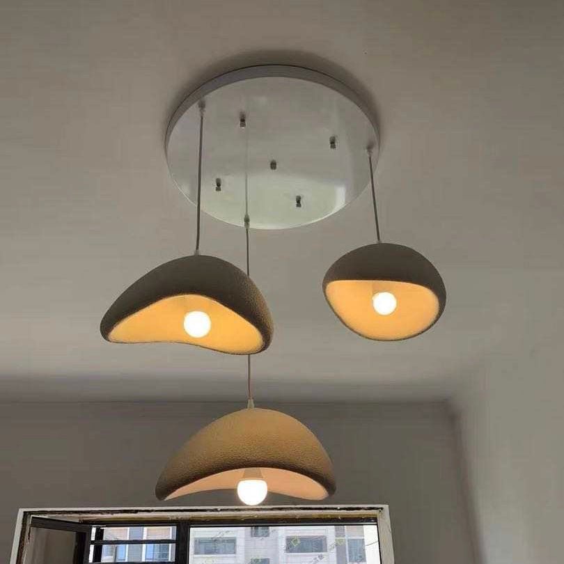 Modern Boho Wabi Sabi Resin Chandelier - Lattea Global