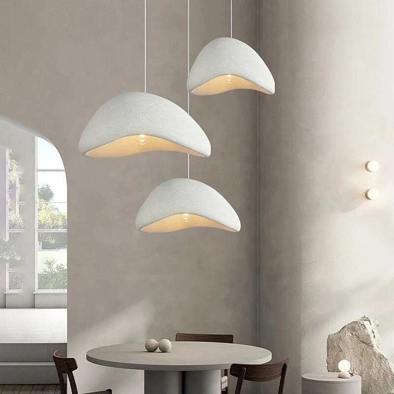 Modern Boho Wabi Sabi Resin Chandelier - Lattea Global