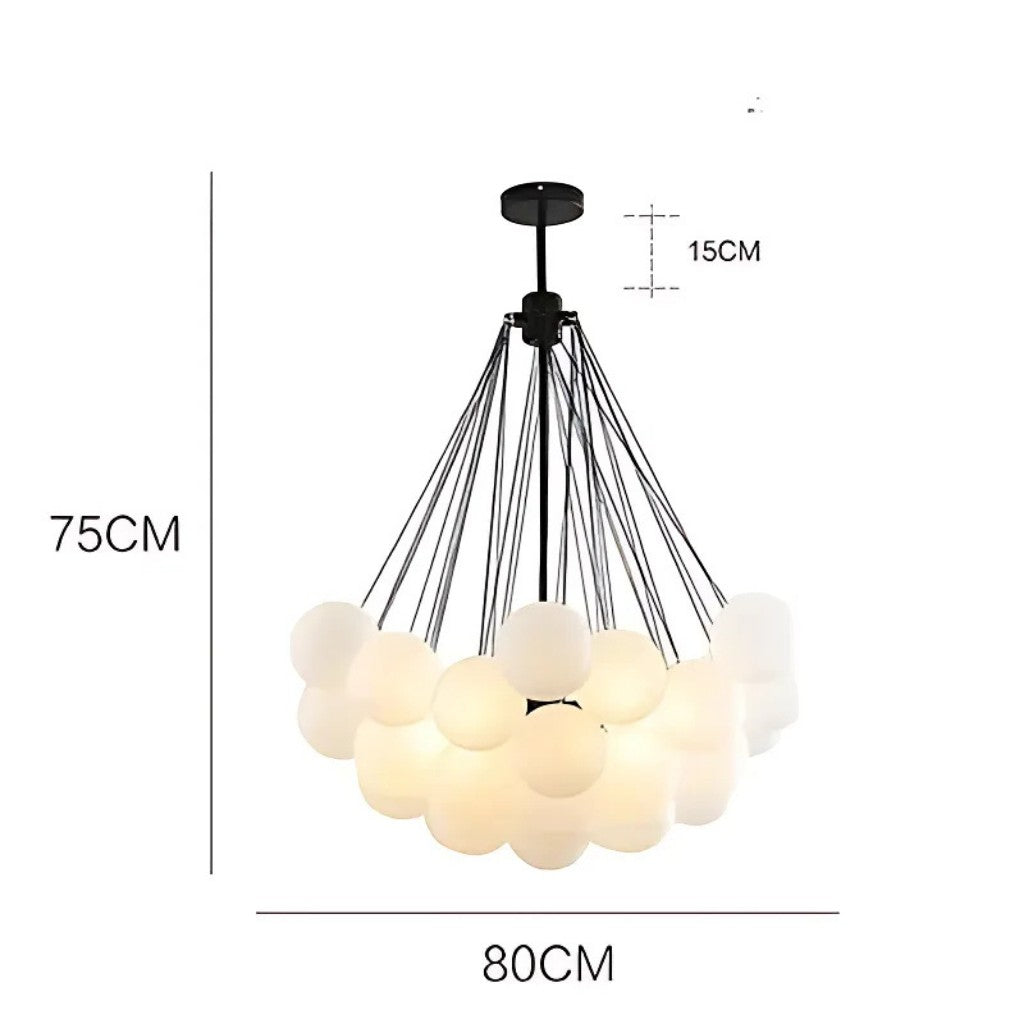 Nordic Bubble LED Pendant Chandelier Light