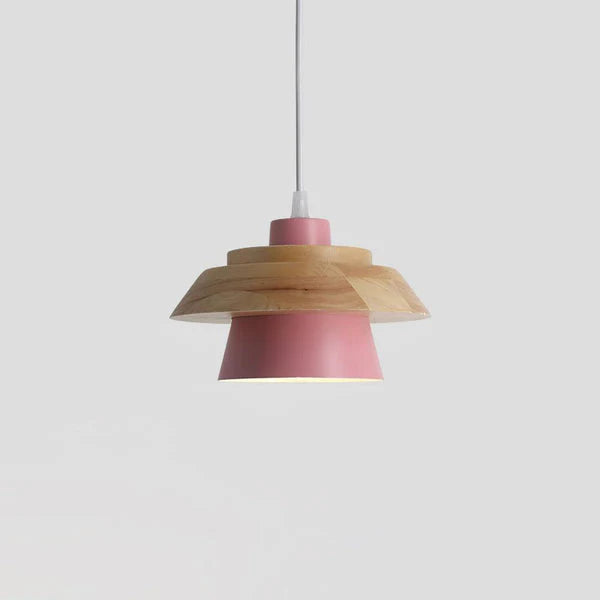 Nordic Wood LED Pendant Lamp