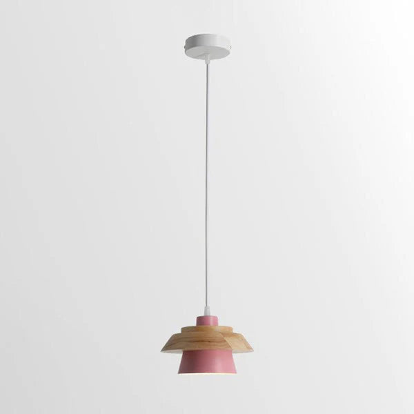 Nordic Wood LED Pendant Lamp