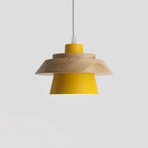 Nordic Wood LED Pendant Lamp