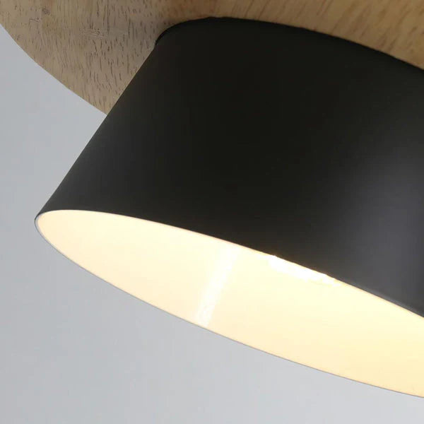 Nordic Wood LED Pendant Lamp