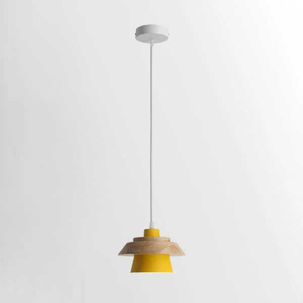 Nordic Wood LED Pendant Lamp