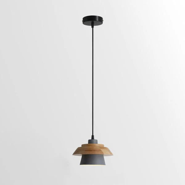 Nordic Wood LED Pendant Lamp