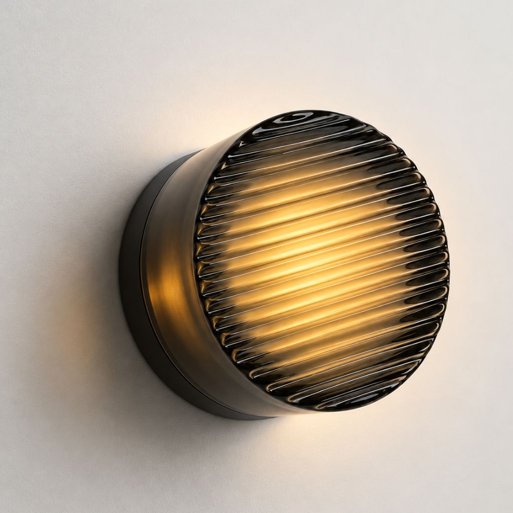 Modern Interior LED Wall Lamp - Amber Jelly Decor