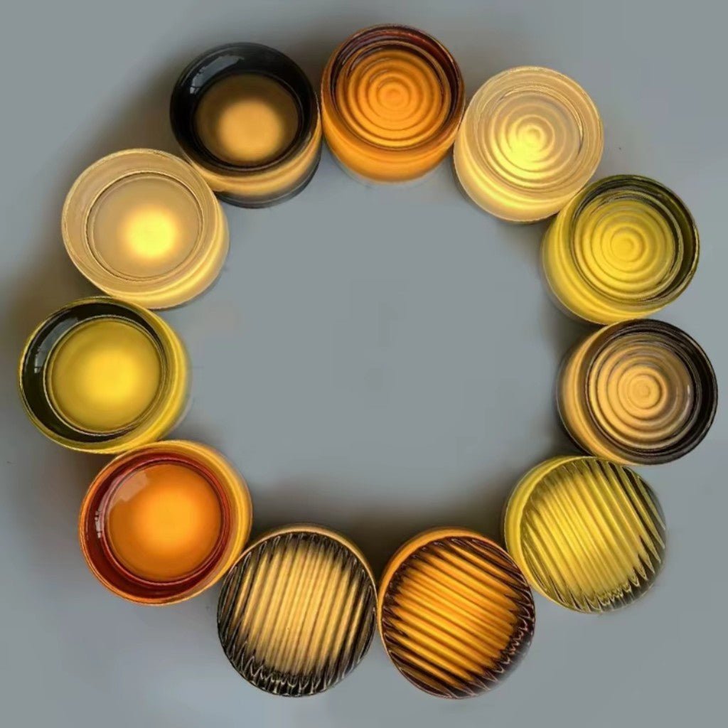 Modern Interior LED Wall Lamp - Amber Jelly Decor - Lattea Global
