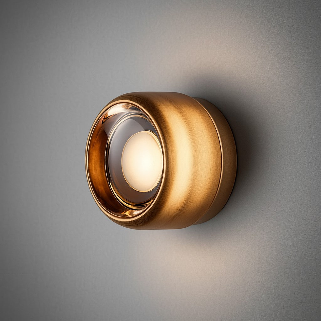 Modern Interior LED Wall Lamp - Amber Jelly Decor