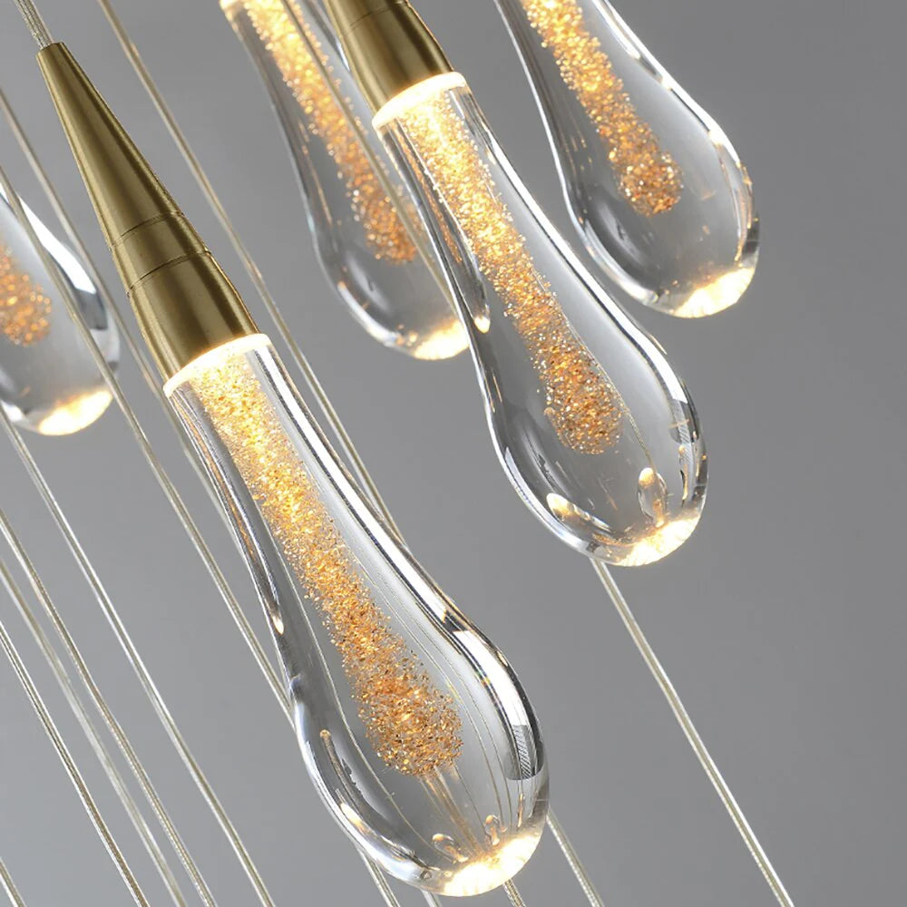 Modern LED Droplet Pendant Light