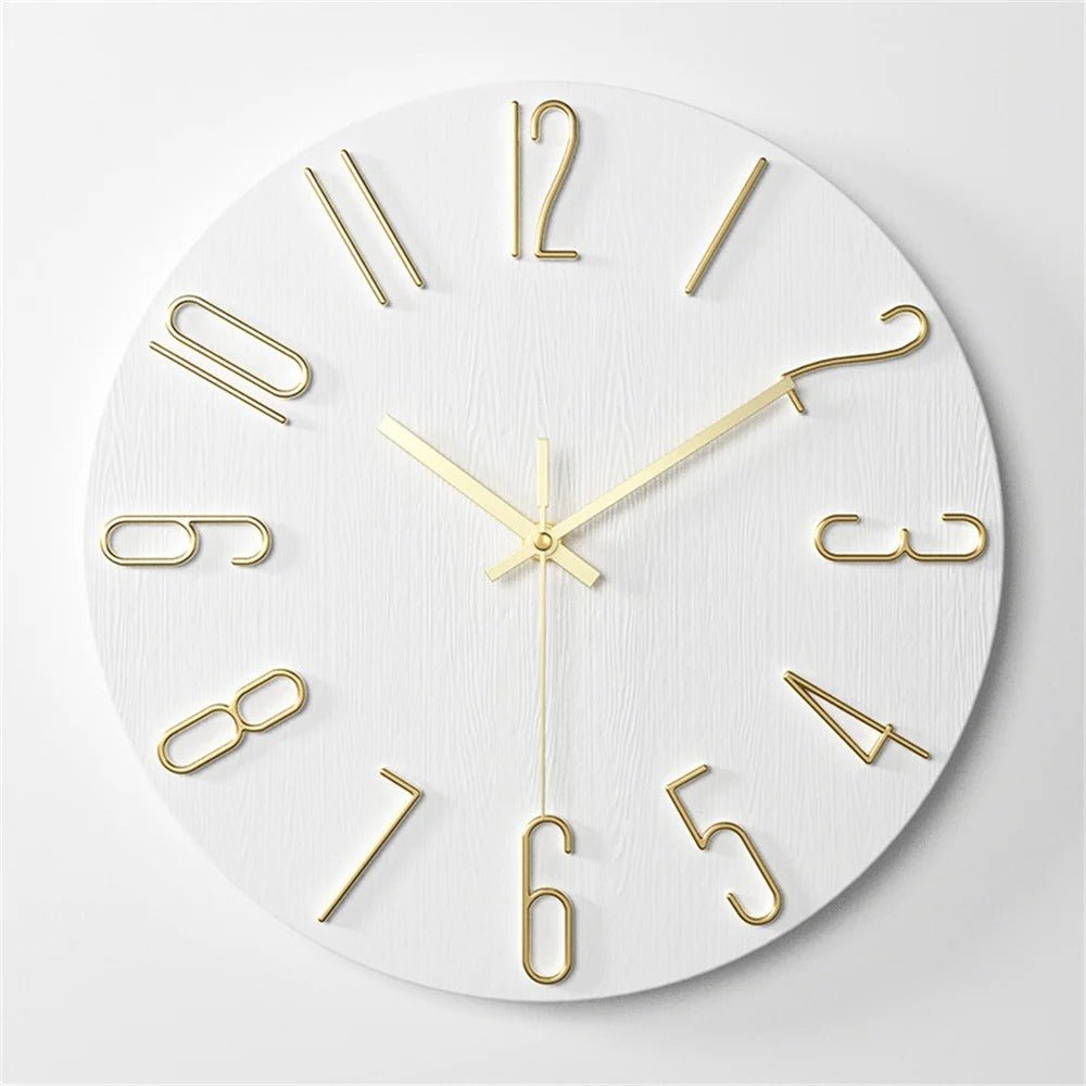 Modern Minimalist Decorative Wall Clock - Lattea Global