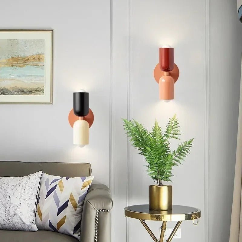 Modern Nordic LED Wall Lamp - Double Head - Lattea Global
