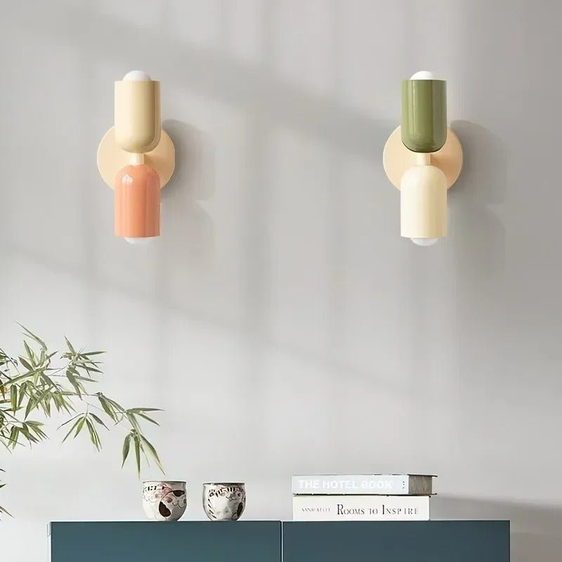 Modern Nordic LED Wall Lamp - Double Head - Lattea Global
