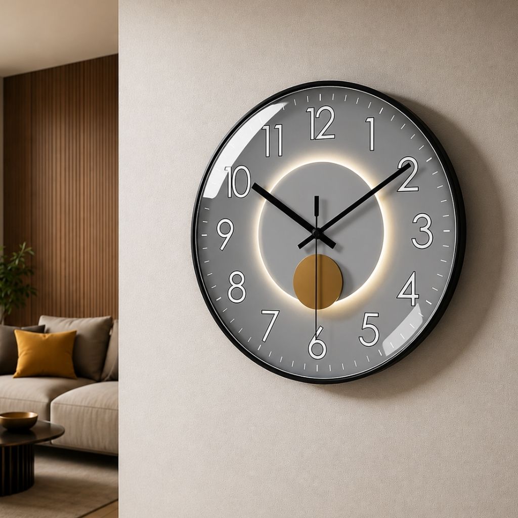 Modern Nordic Style Wall Clock by Lattea