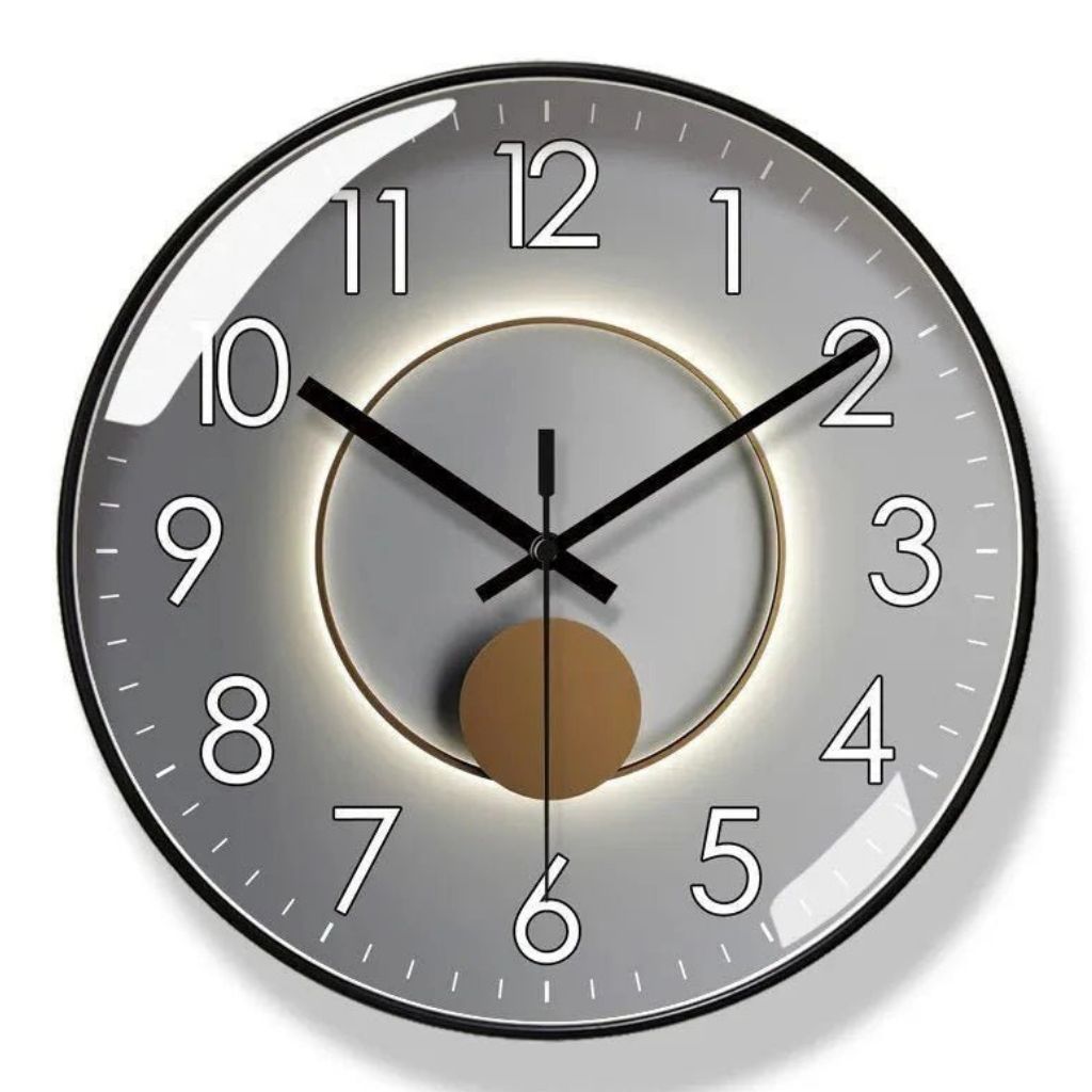 Modern Nordic Style Wall Clock by Lattea