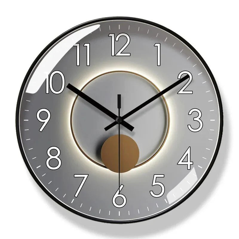 Modern Nordic Style Wall Clock by Lattea