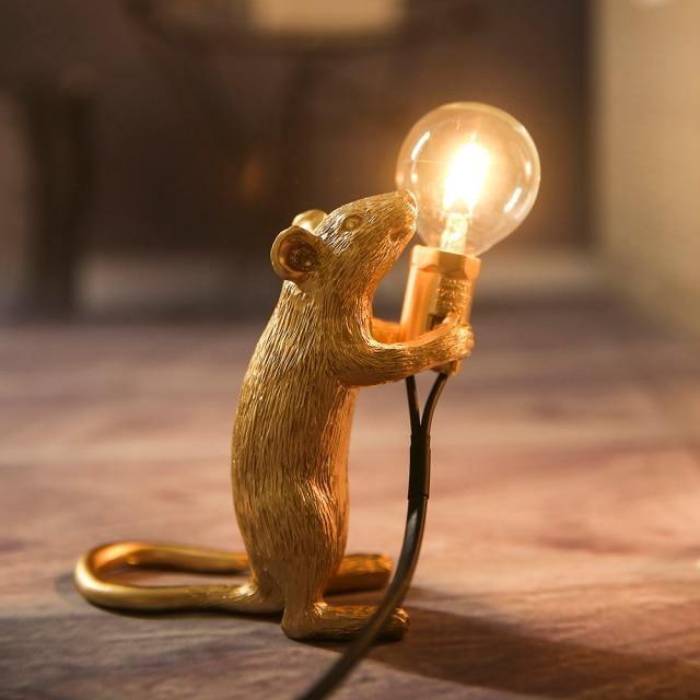 Modern Resin Mouse LED Night Light Lattea - Lattea Global