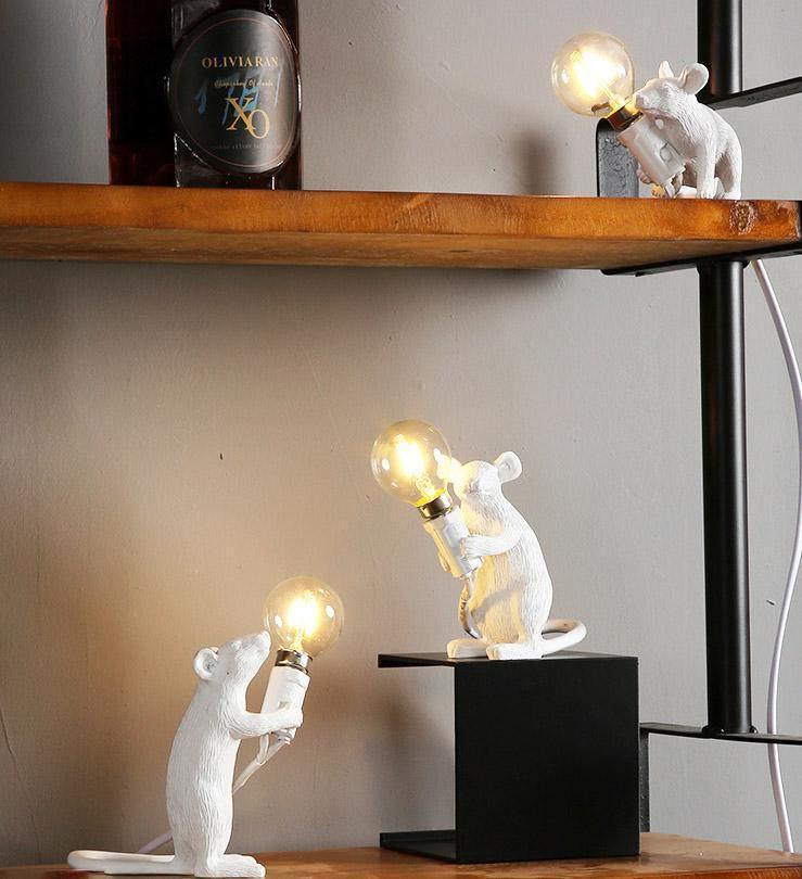 Modern Resin Mouse LED Night Light Lattea - Lattea Global